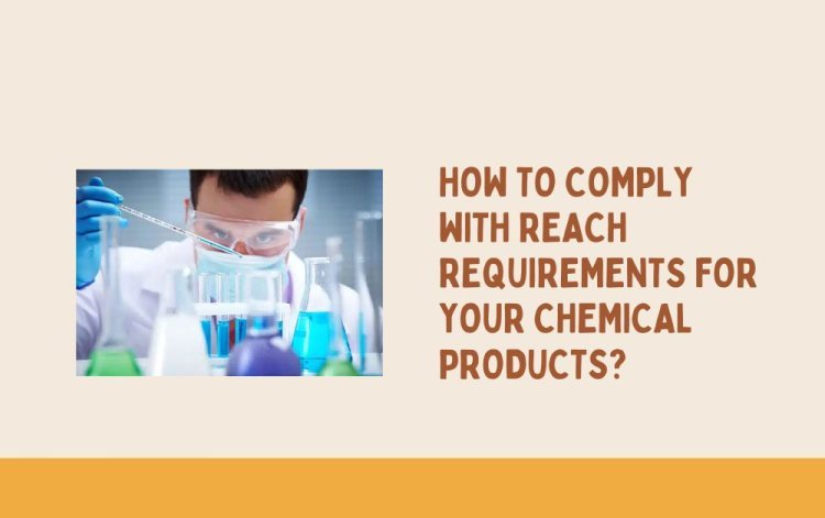 How to Comply with REACH Requirements for Your Chemical Products?