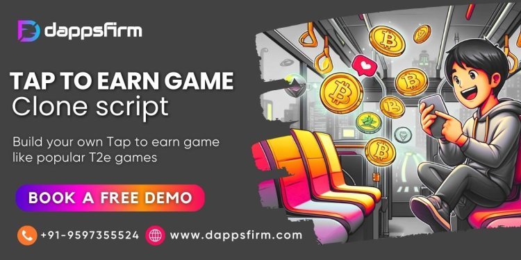 Instant Tap-to-Earn Game Launch with Customizable Clone Scripts