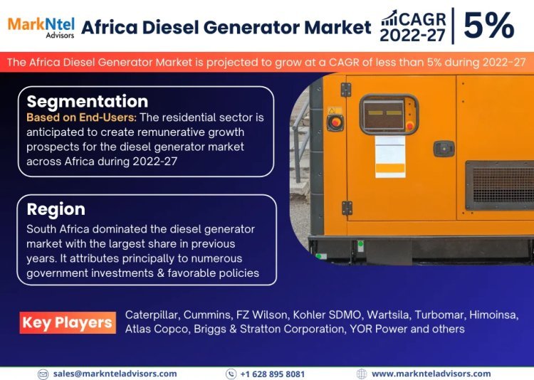 Future Projections for the Africa Diesel Generator Market: Trends, Size, and Demand Report