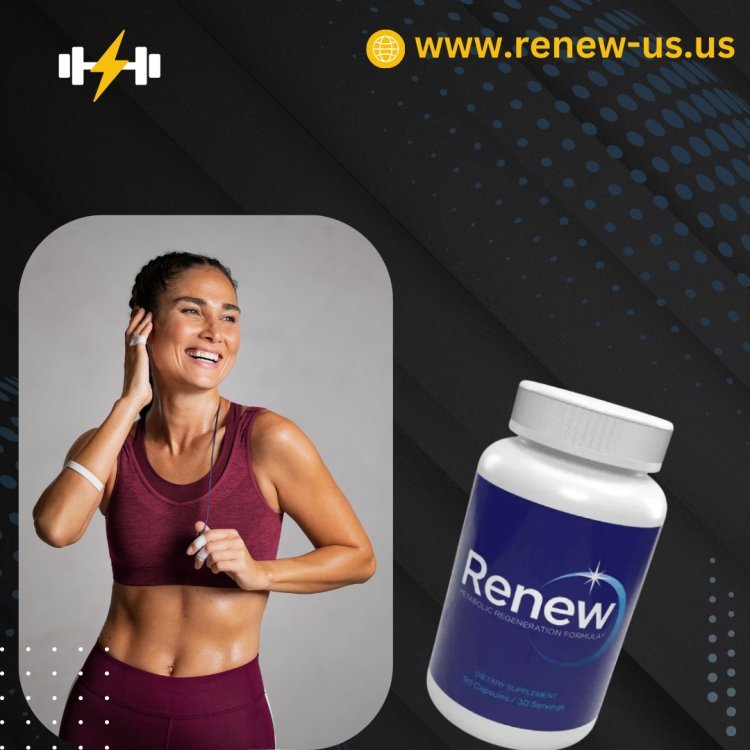 Renew Supplement for Boost Energy: A Natural Way to Recharge Your Life