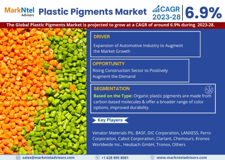 Plastic Pigments Market Dynamics – Driver, Challenge, Segment & Competition FY2028